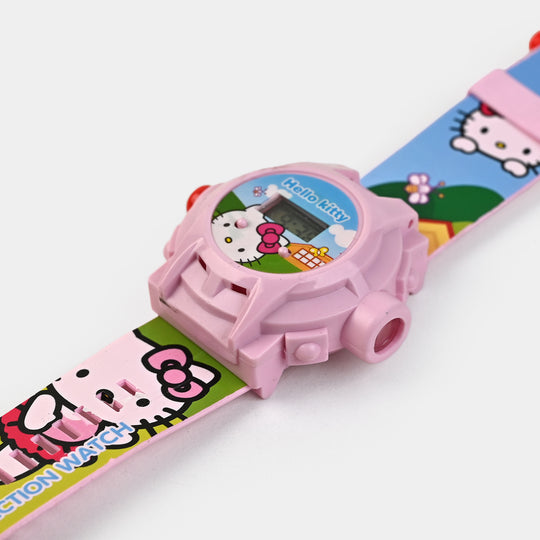 Character Projector Wrist Watch For Kids