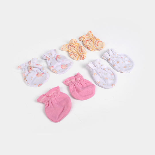 Baby Mittens Set Pack of 4