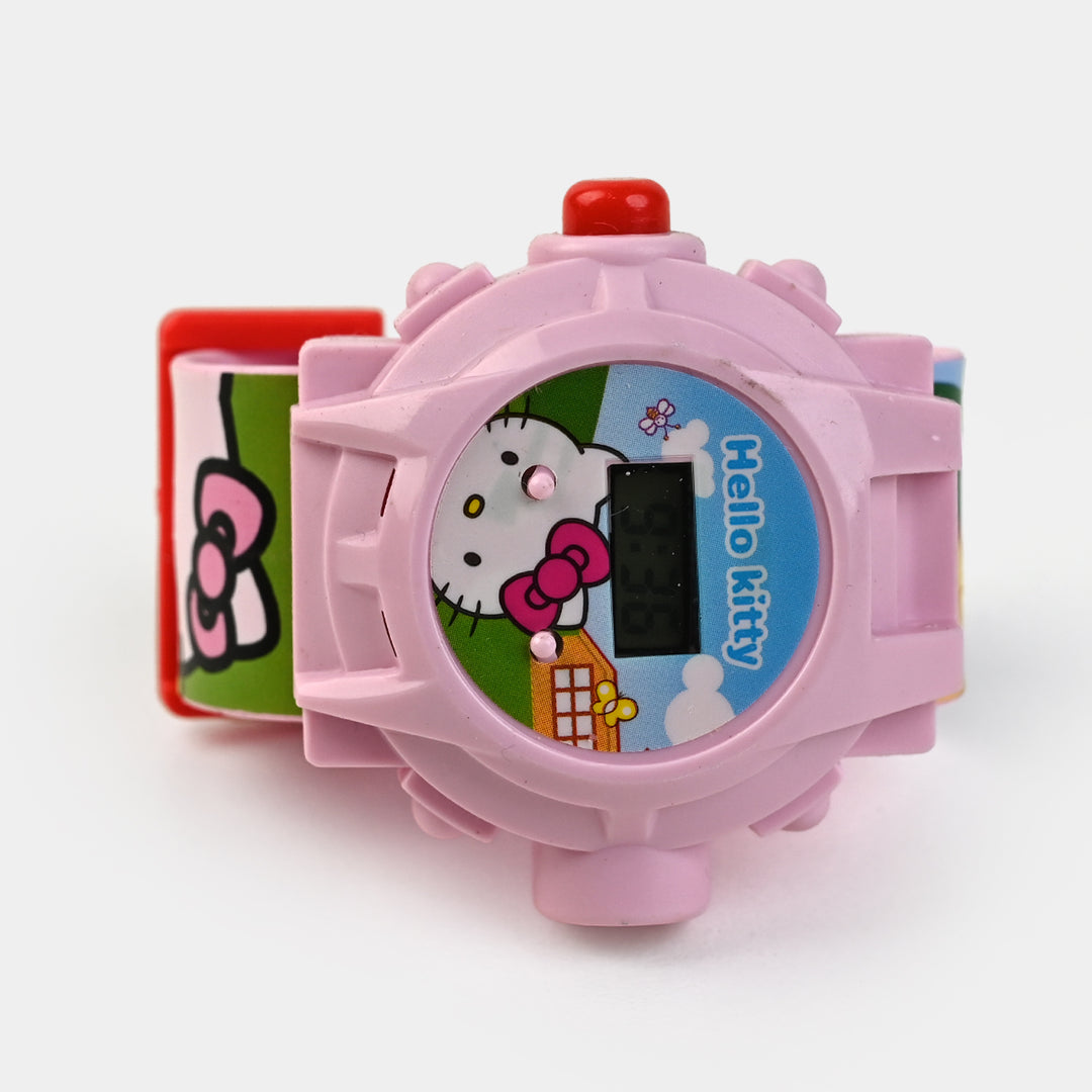 Character Projector Wrist Watch For Kids