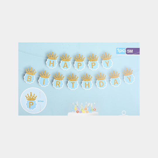 HBD Hanging Bunting Banner