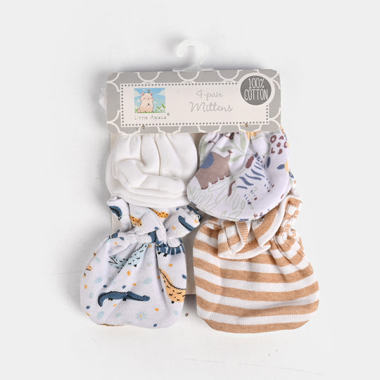 Baby Mittens Set Pack of 4