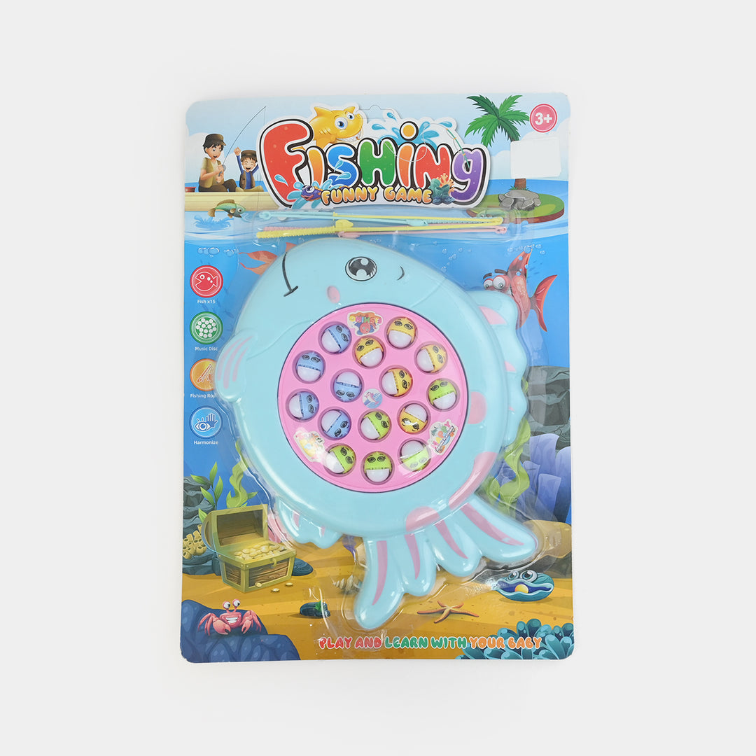 Rotating Magnetic Fishing Game Toy