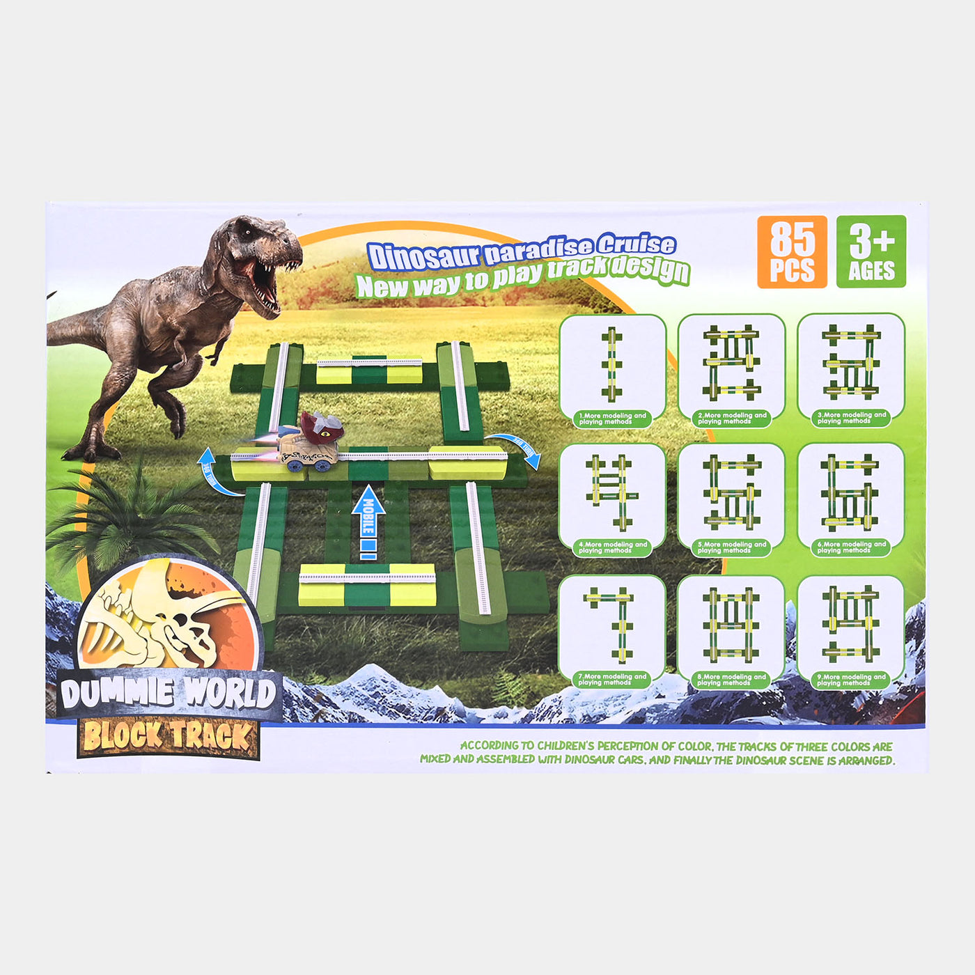 Dinosaur Track Set For Kids