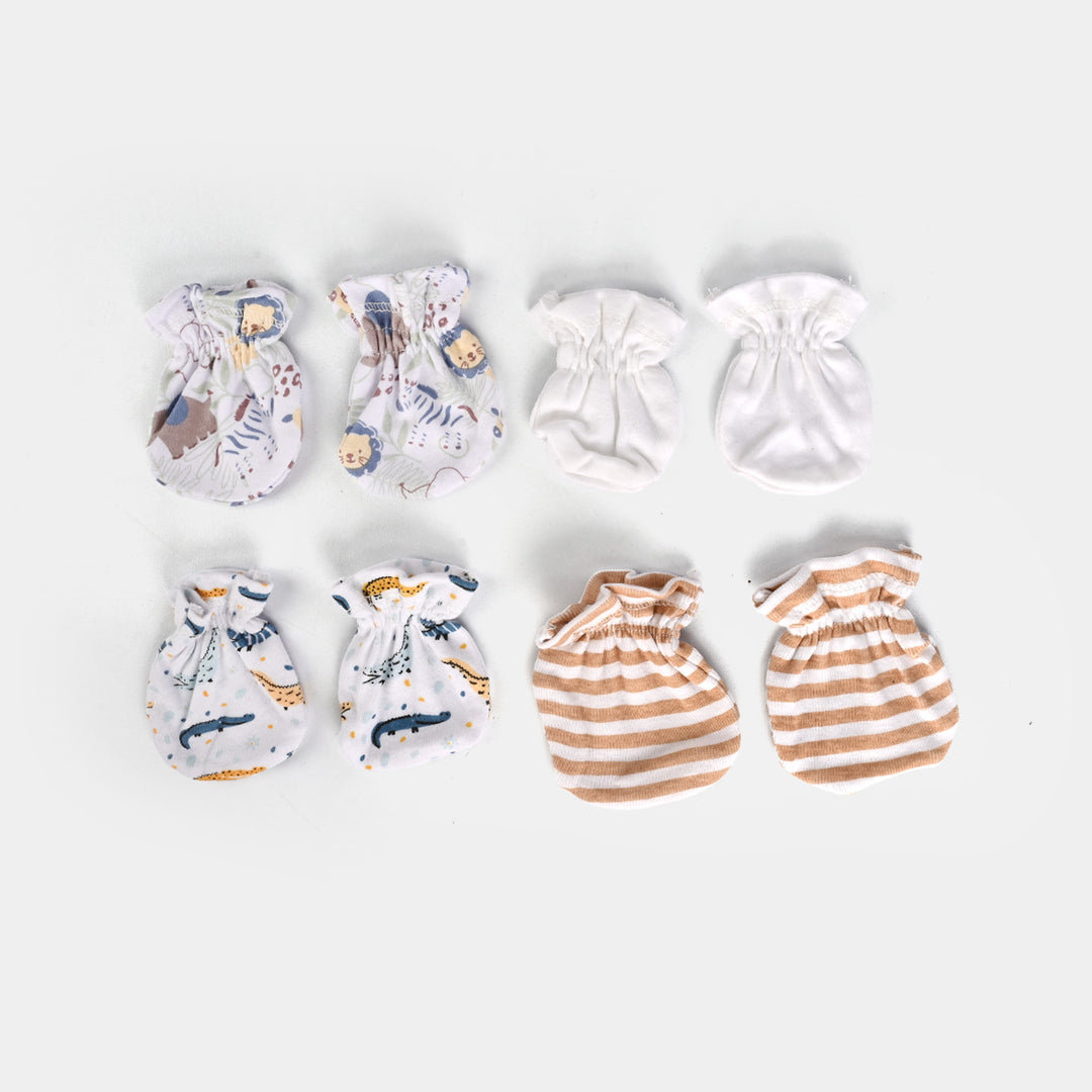 Baby Mittens Set Pack of 4