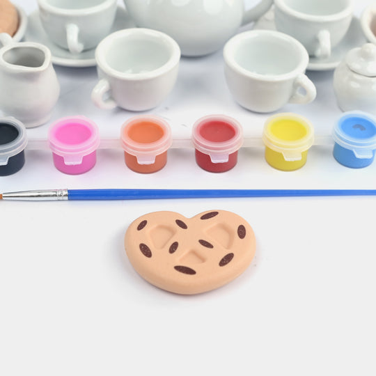 DIY Paint Your Own Ceramic Tea Set