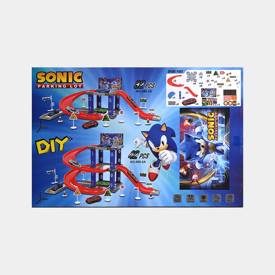 Character Parking Lot Building Game Play Set