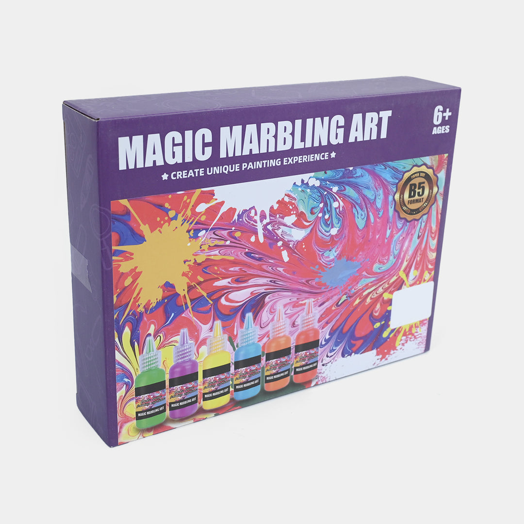 DIY Magic Marbling Art Kit