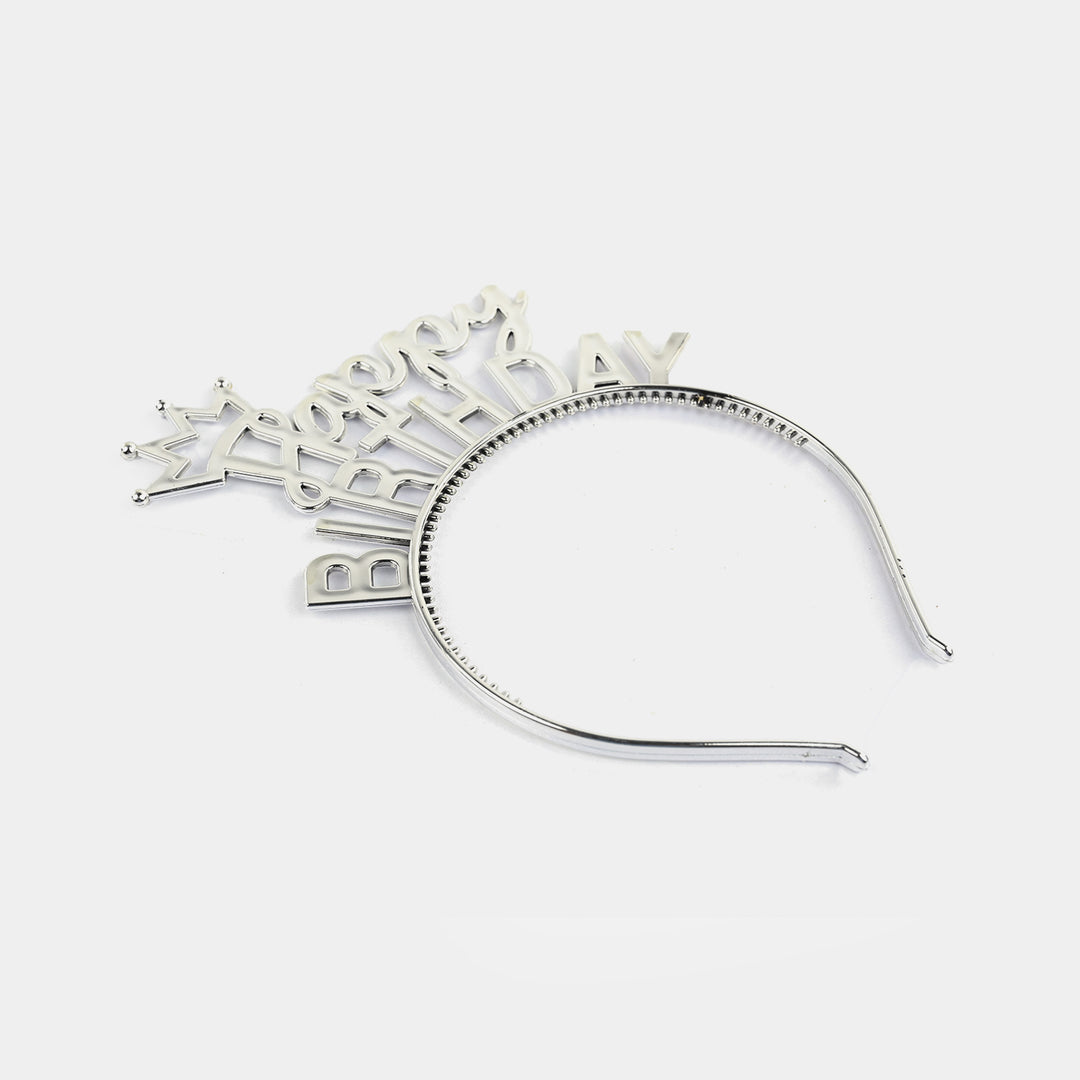 HBD Headband & Crown Party Glasses Set