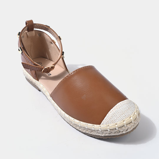 Girls Sandal 189-9-CAMEL