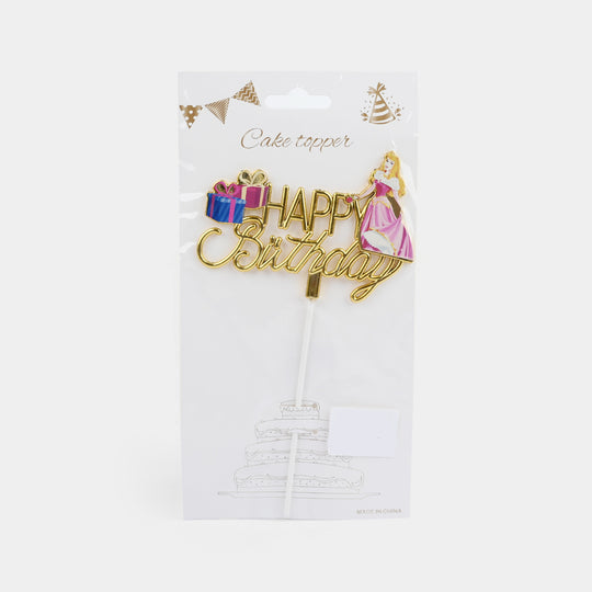 "Happy Birthday" Cake Topper
