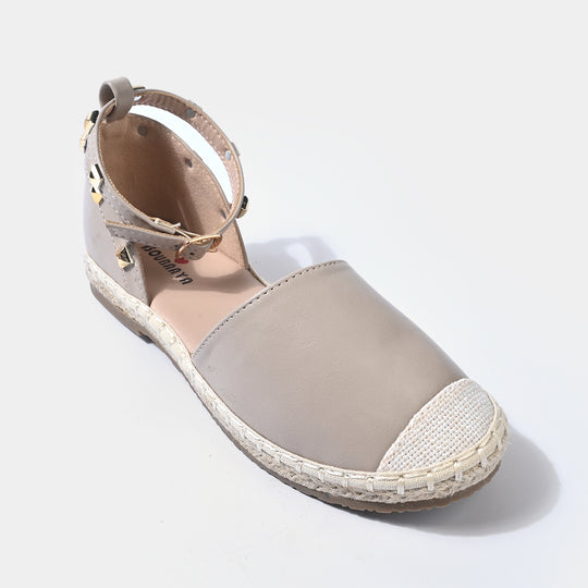 Girls Sandal 189-9-BEIGE
