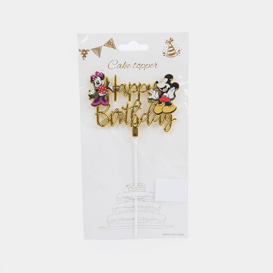 "Happy Birthday" Cake Topper