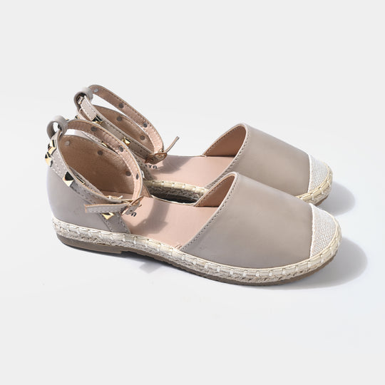 Girls Sandal 189-9-BEIGE