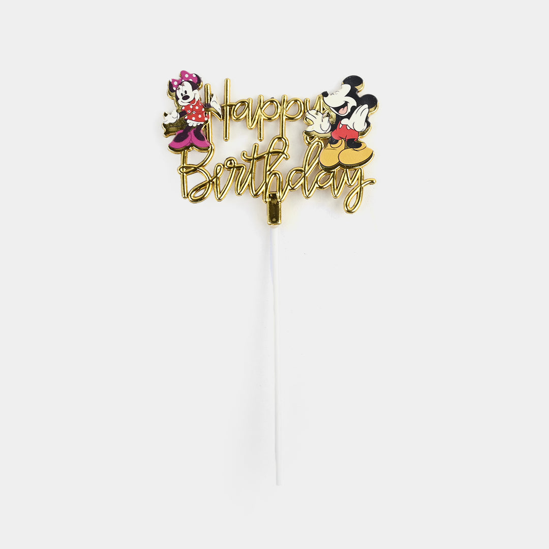 "Happy Birthday" Cake Topper