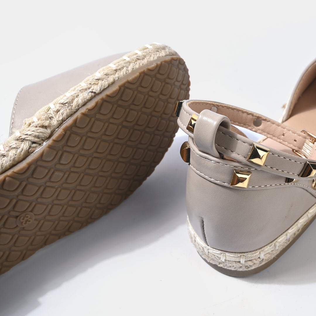 Girls Sandal 189-9-BEIGE