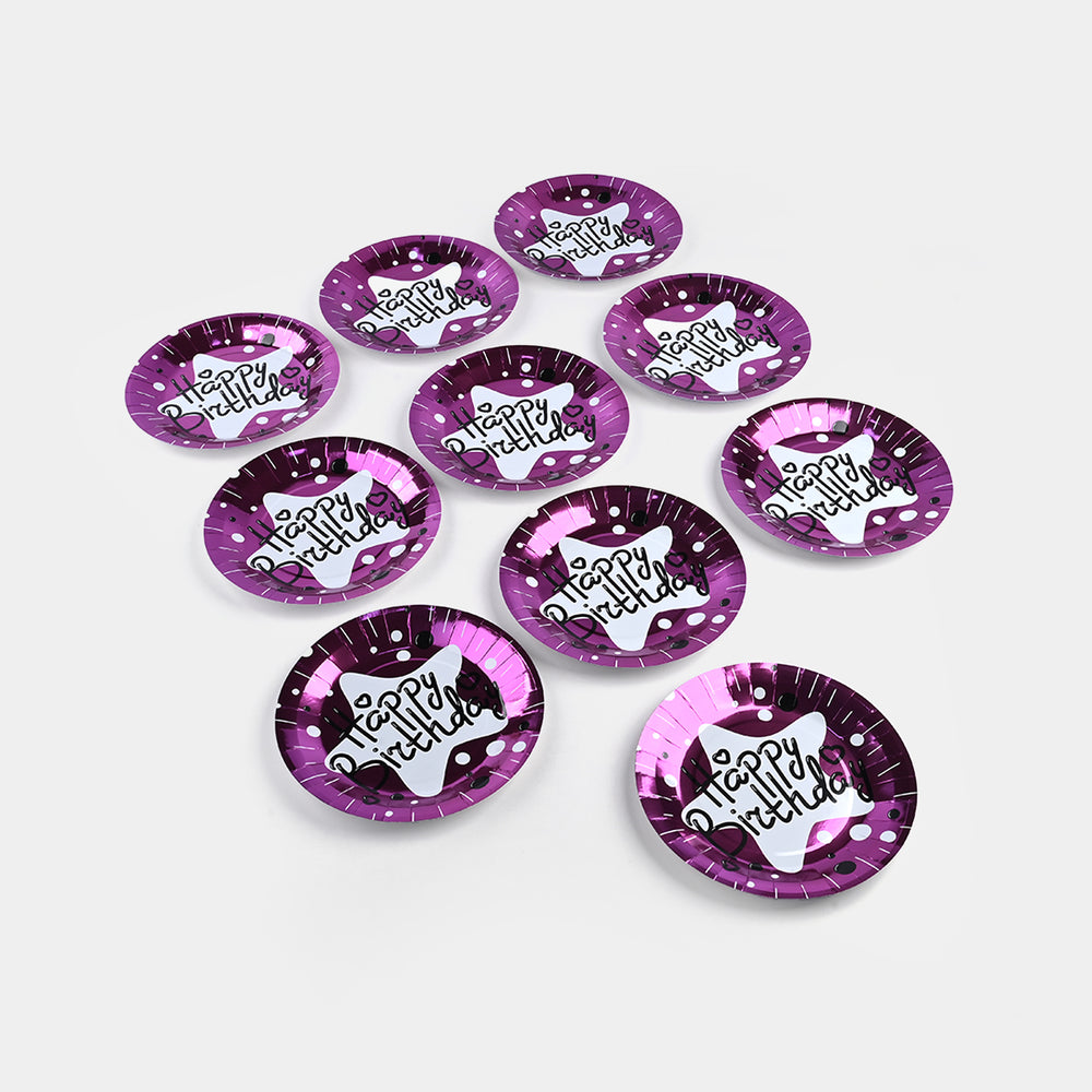 Disposable Plates  | Pack of 10