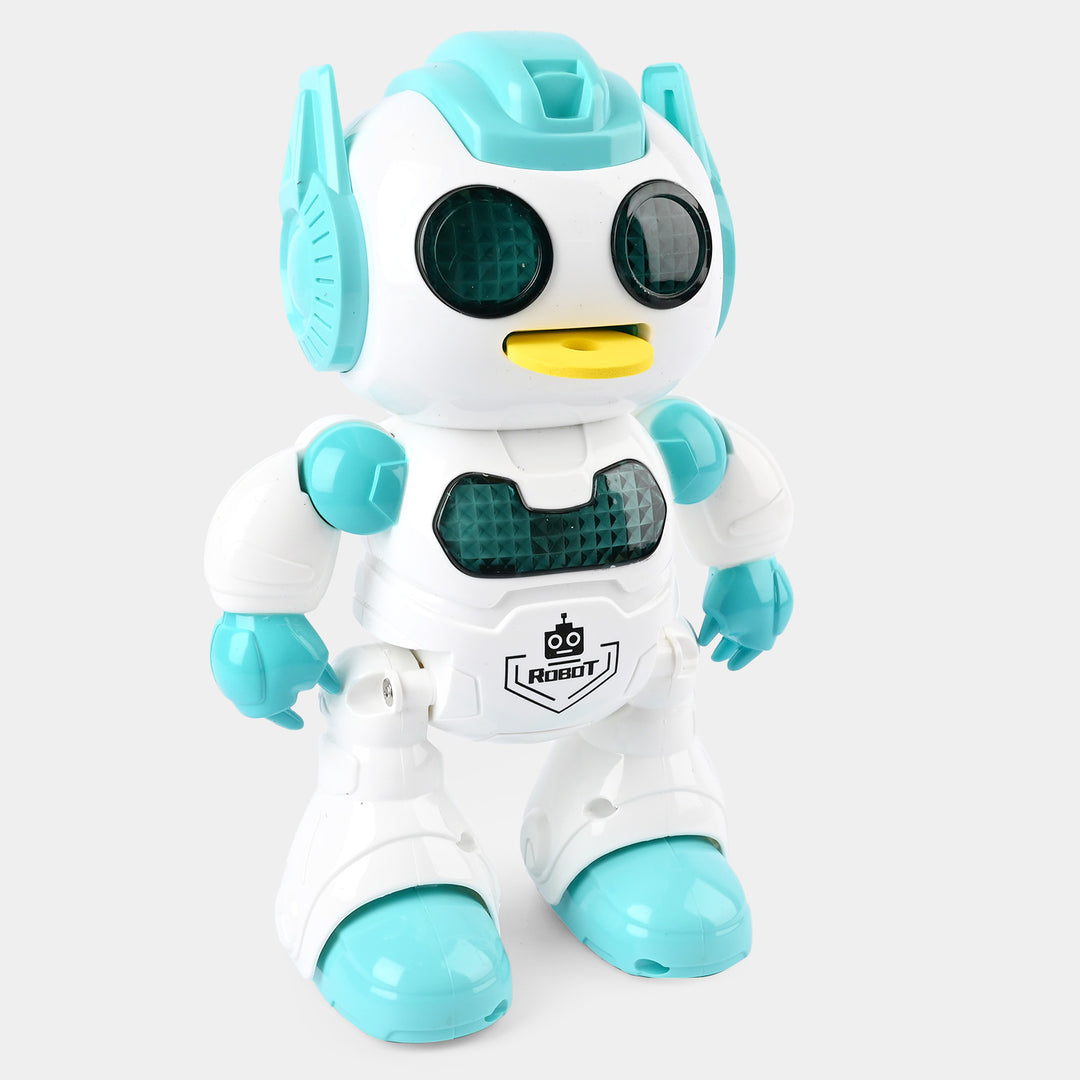 Remote Control Fun Robot With Light & Music For Kids