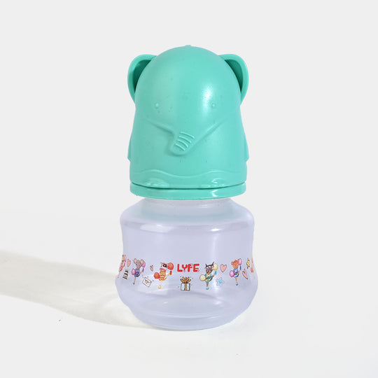 Lyfe Baby Plastic Feeding Bottle 2Oz |60ml |Green