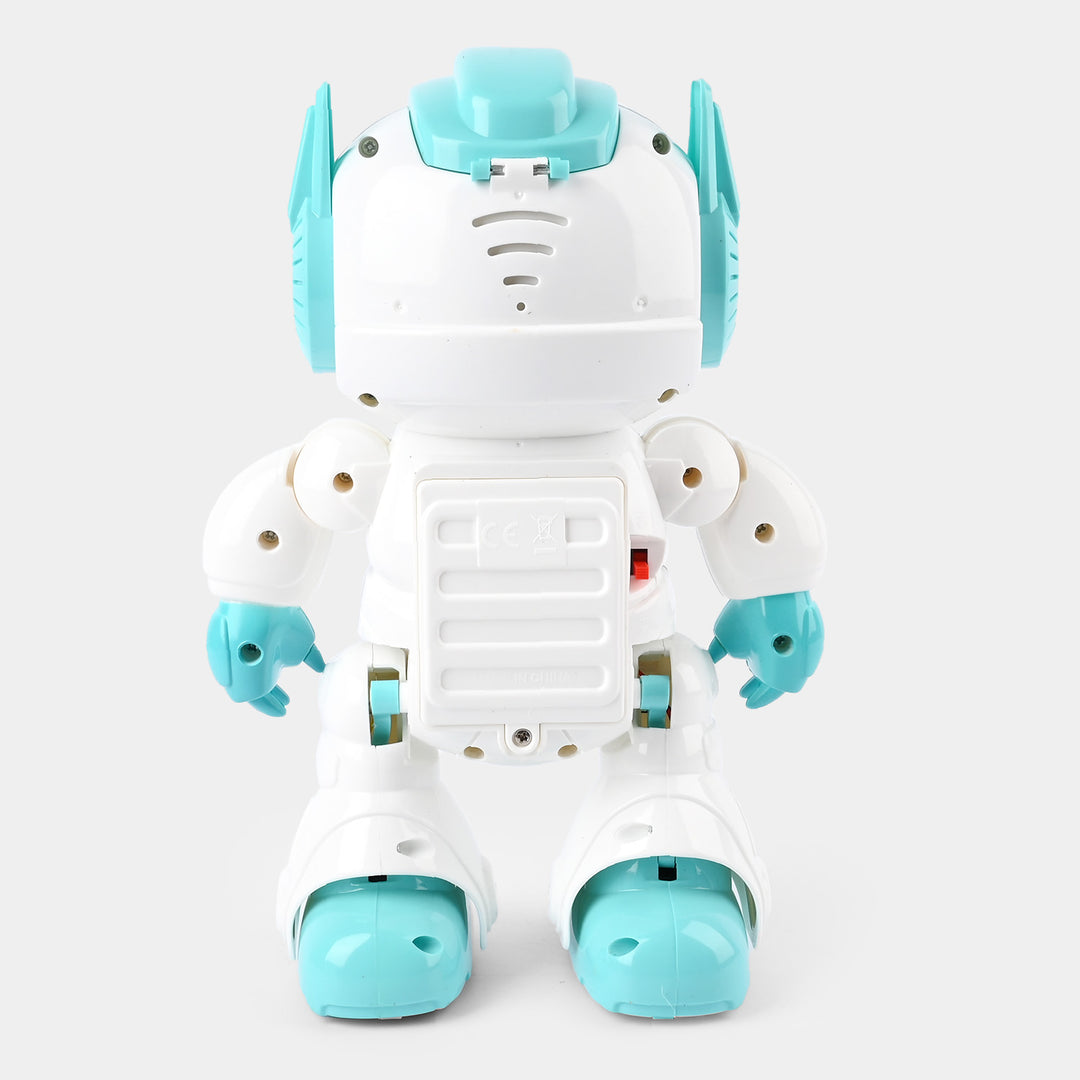 Remote Control Fun Robot With Light & Music For Kids