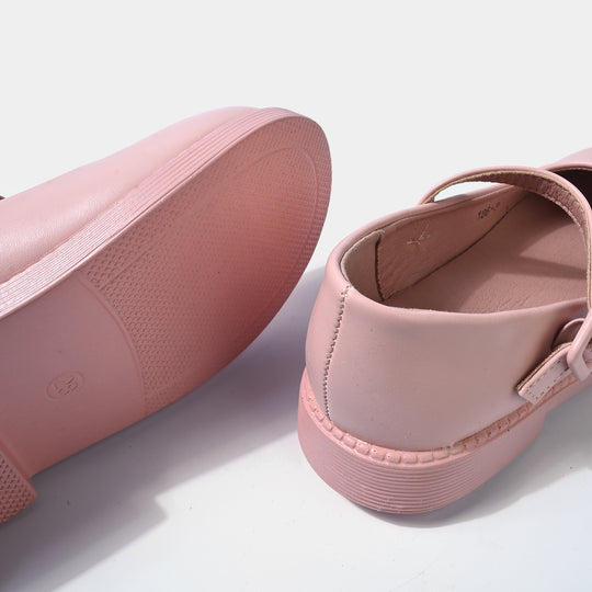 Girls Pumps 186-3-PINK