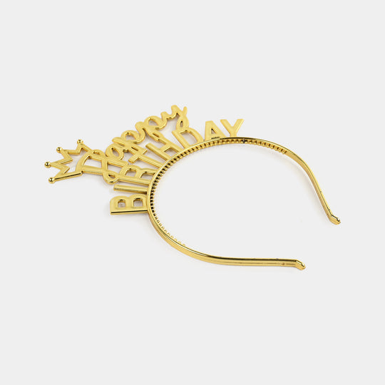 HBD Headband & Crown Party Glasses Set