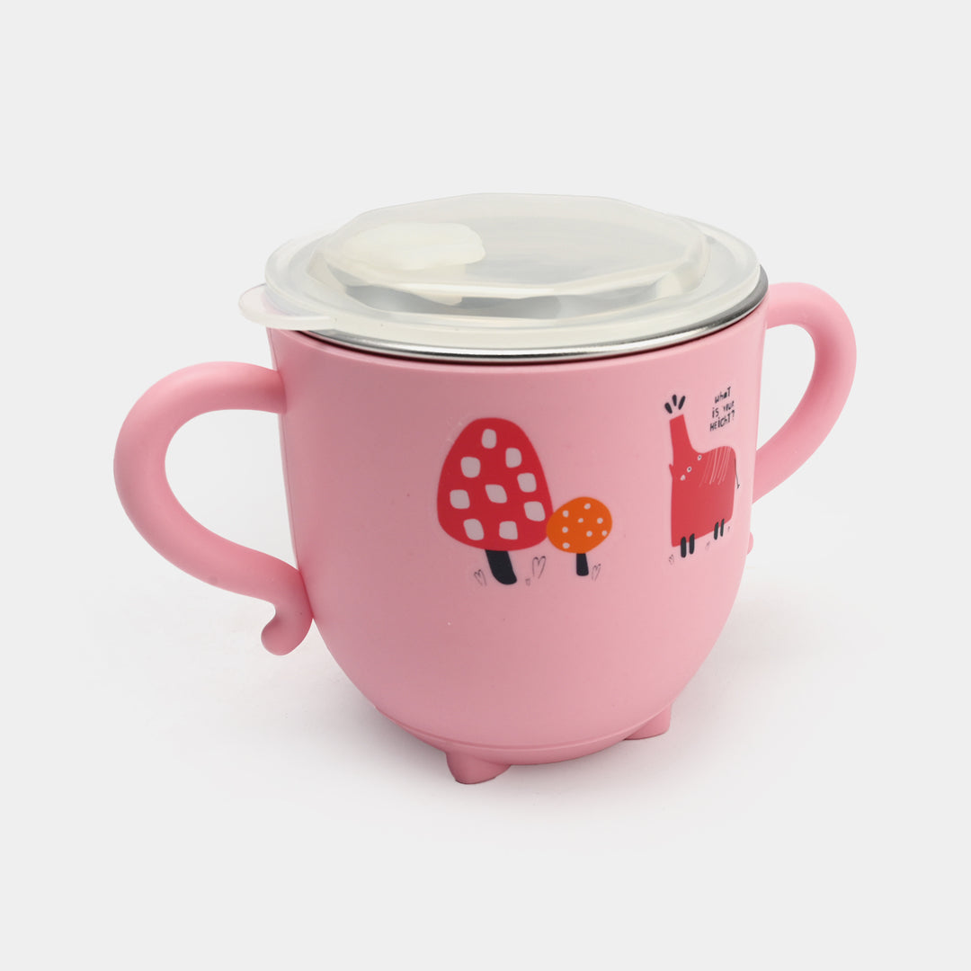 Stainless Steel Double Handle Drinking Cup | 6M+