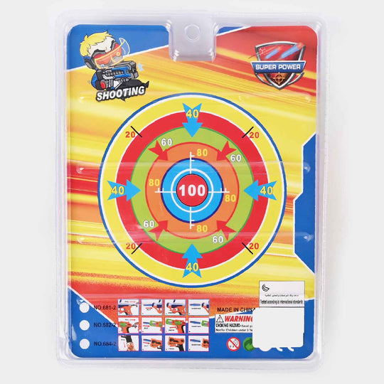 Eva Soft Dart Target Toy For Kids