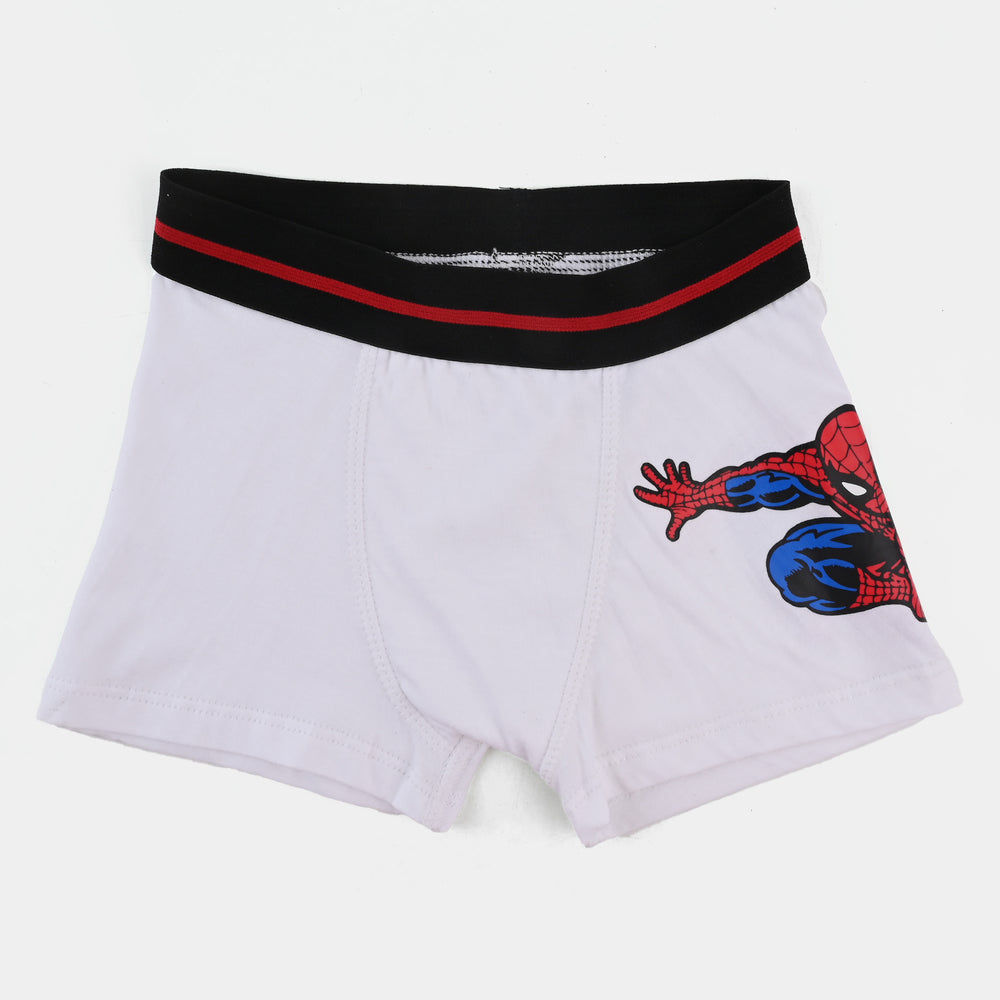 Boys Cotton Jersey Boxer Pack of 2 -White