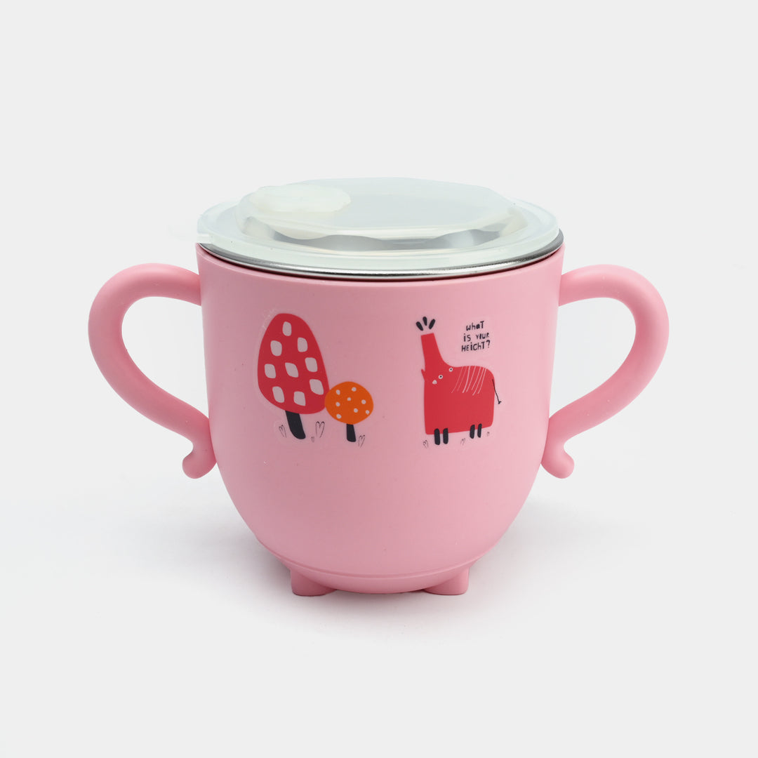 Stainless Steel Double Handle Drinking Cup | 6M+