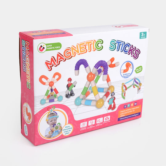 Magnetic Sticks Building Toy Set