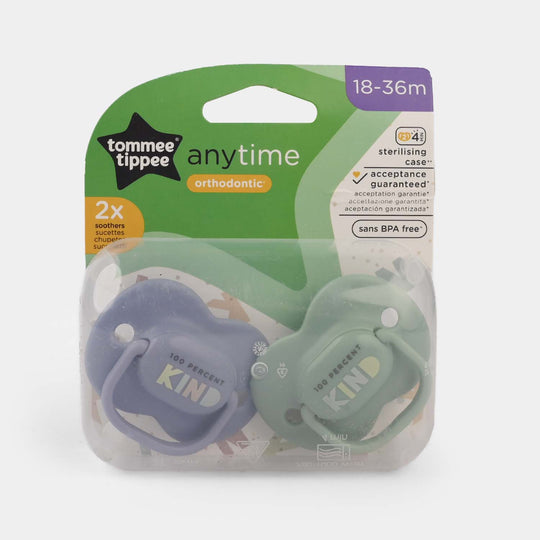 Tommee Tippee - Anytime Soother 2 Pack (18-36 Months)