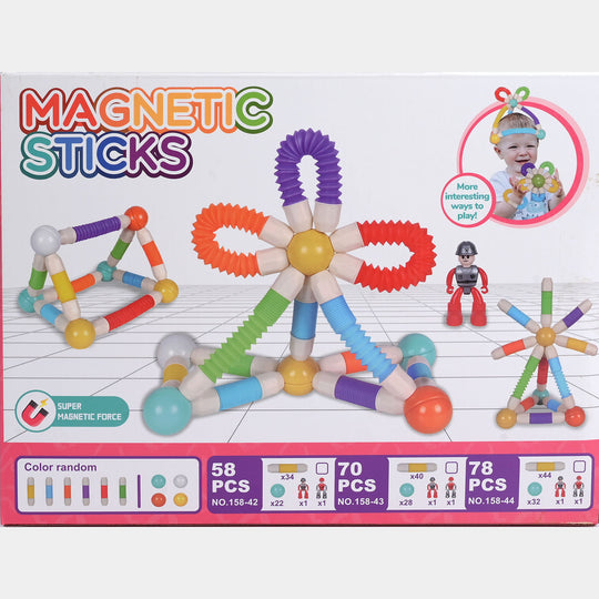 Magnetic Sticks Building Toy Set