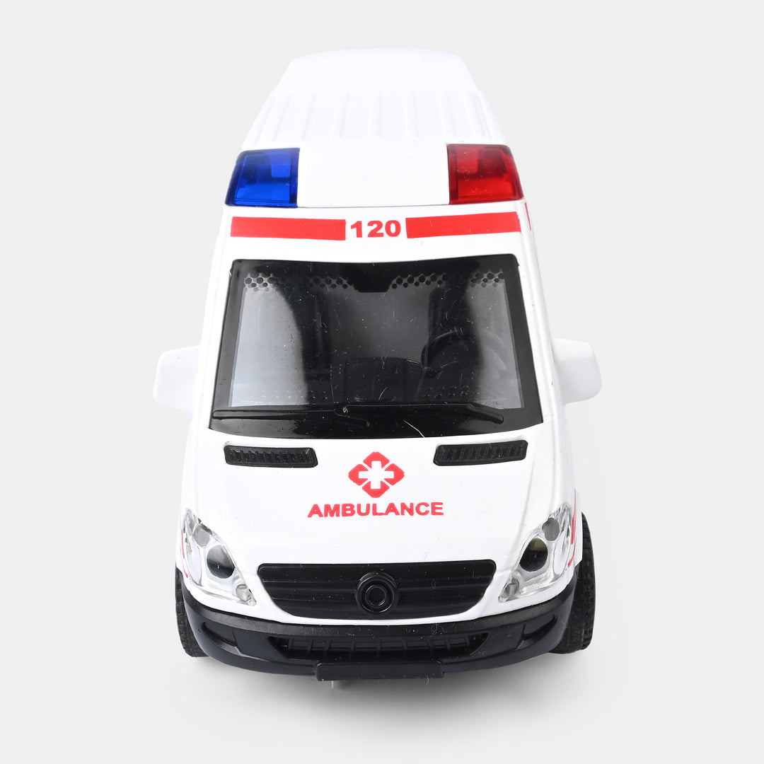 Openable Door Inertial Rescue Toy Car