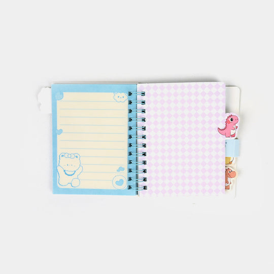 Cute Adorable Design A6 Mini Spiral Diary / Notebook