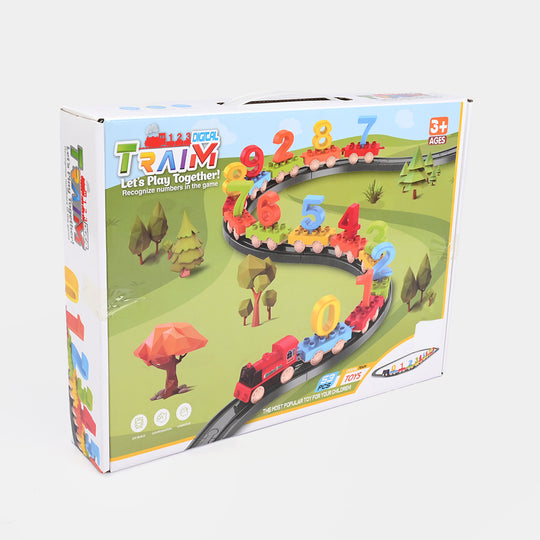Digital Number Train Set