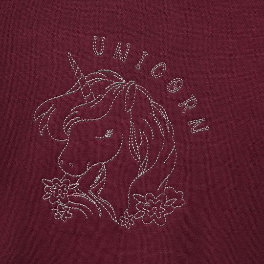 Infant Girls Fleece 2 Piece Suit Unicorn