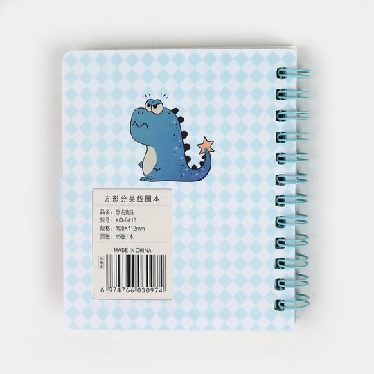Cute Adorable Design A6 Mini Spiral Diary / Notebook
