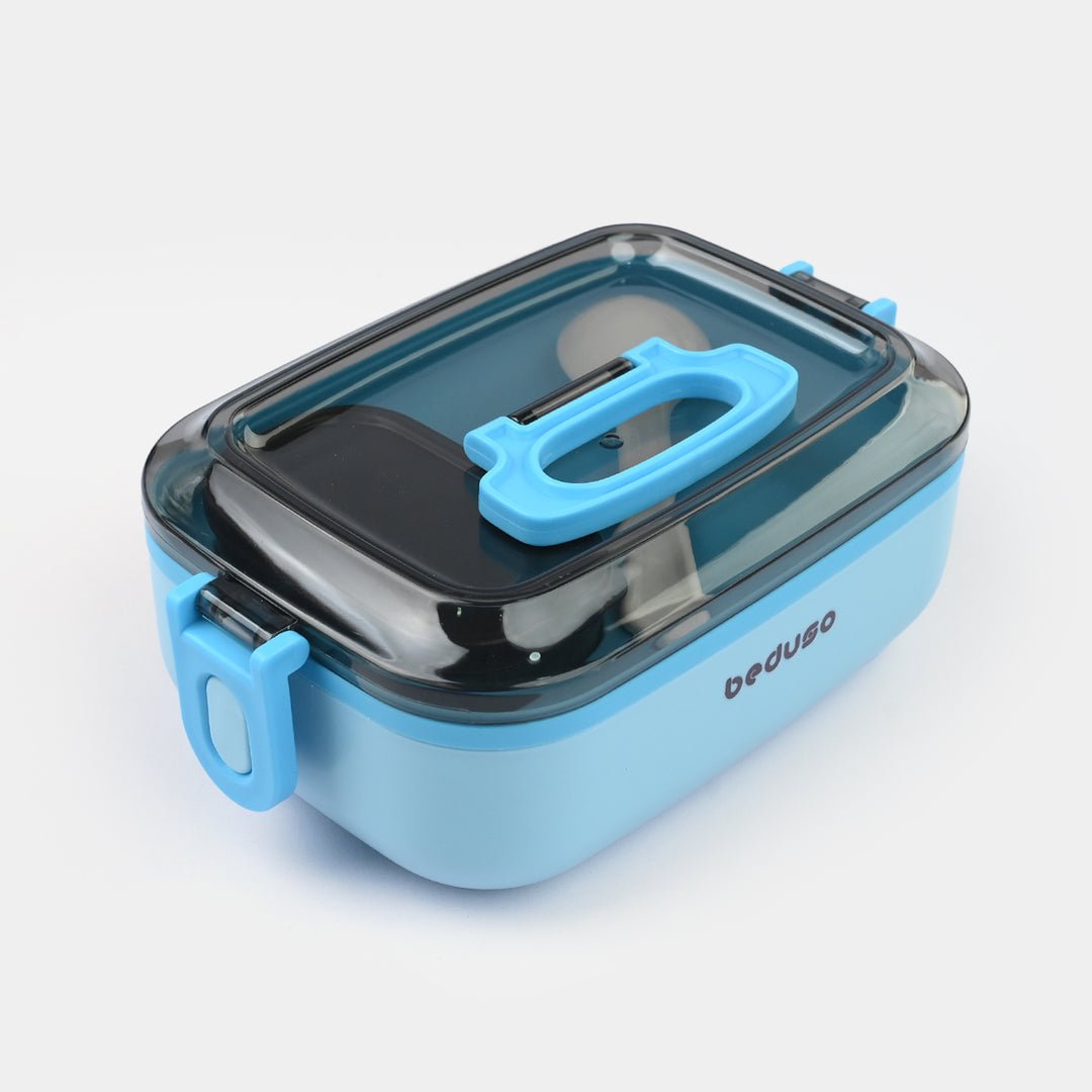 Stainless Steel + Plastic Lunch Box