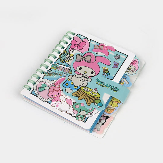 Cute Adorable Design A6 Mini Spiral Diary / Notebook