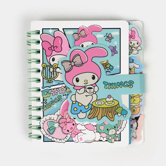 Cute Adorable Design A6 Mini Spiral Diary / Notebook