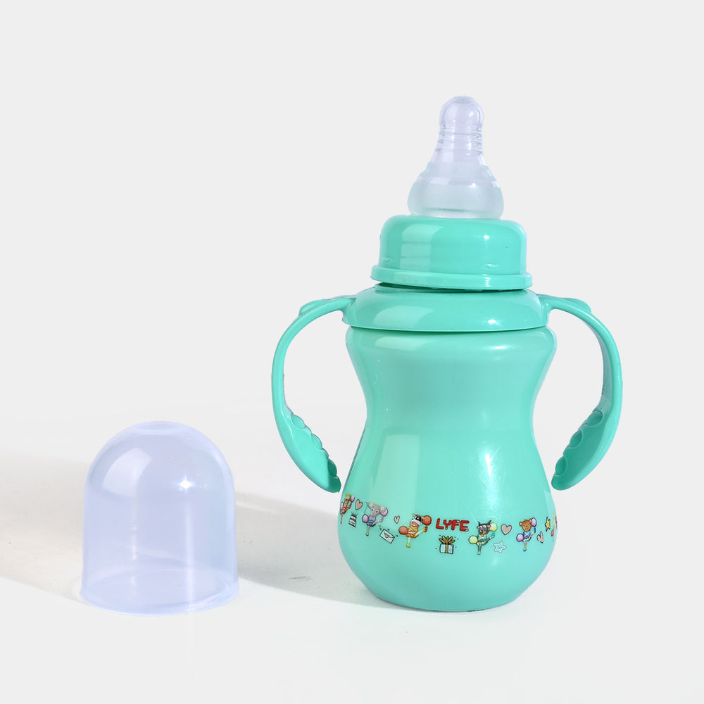 Baby Plastic Feeding Bottle 5Oz | 150ml | Green