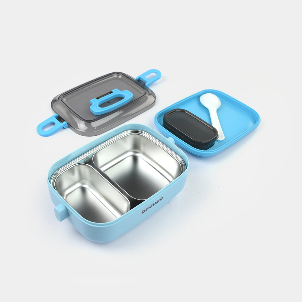 Stainless Steel + Plastic Lunch Box