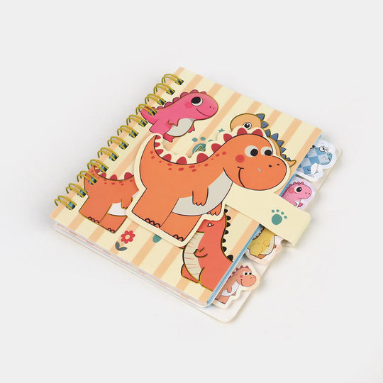 Cute Adorable Design A6 Mini Spiral Diary / Notebook