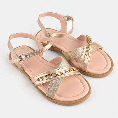 Girls Sandals 456-72-Golden
