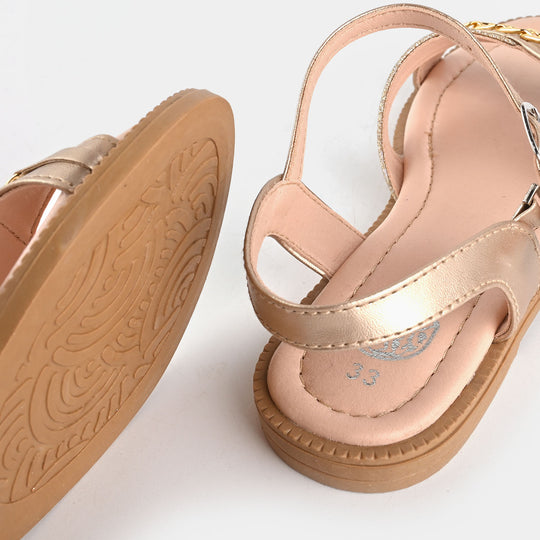 Girls Sandals 456-72-Golden