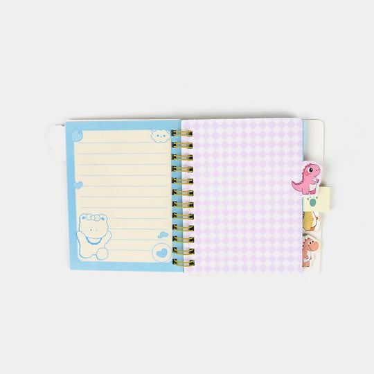 Cute Adorable Design A6 Mini Spiral Diary / Notebook