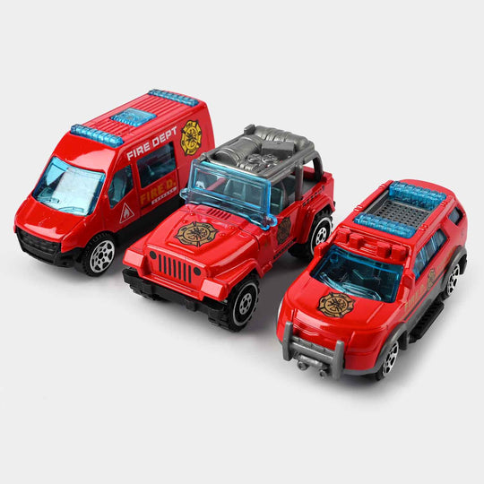 Die Cast Metal Vehicle 6Pcs Set