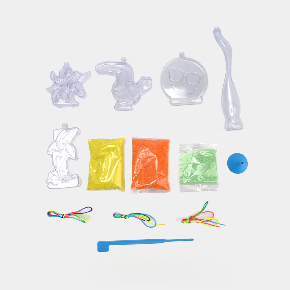 Create Your Own Sand Art – Glow-in-the-Dark Activity Kit for Kids