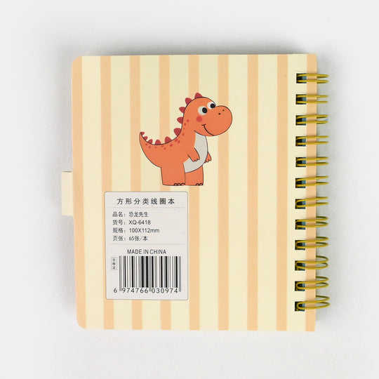 Cute Adorable Design A6 Mini Spiral Diary / Notebook