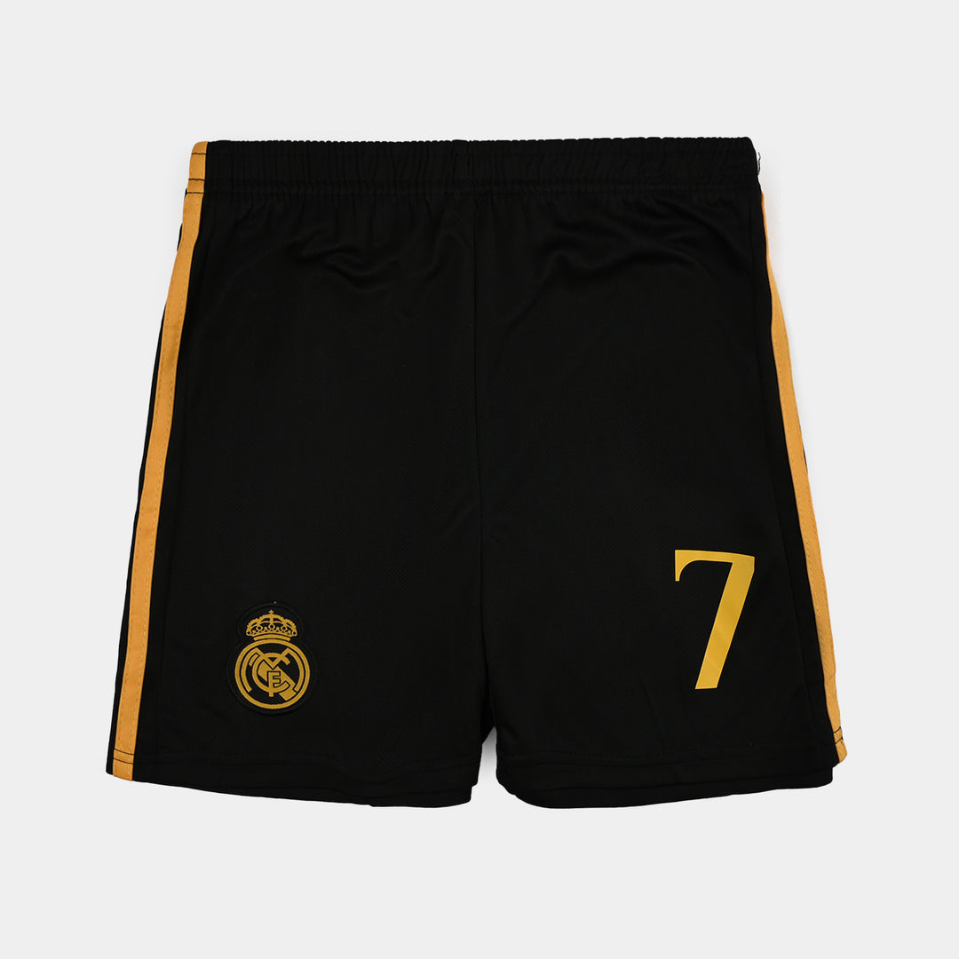 Boys Poly Jersey Suit Vini Jr. FCB Gold-Black.Yellow
